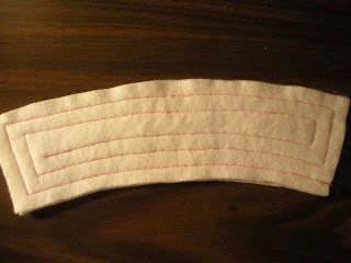 stitch domestic using pink