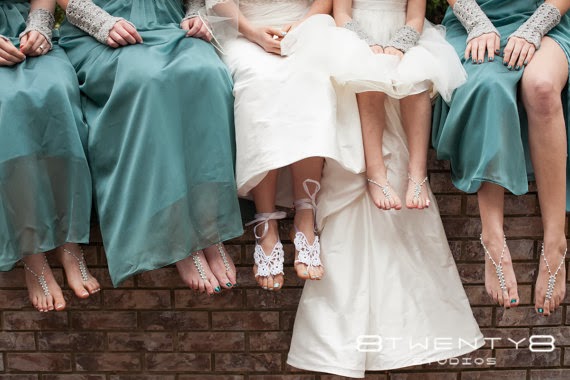 wedding Barefoot sandals