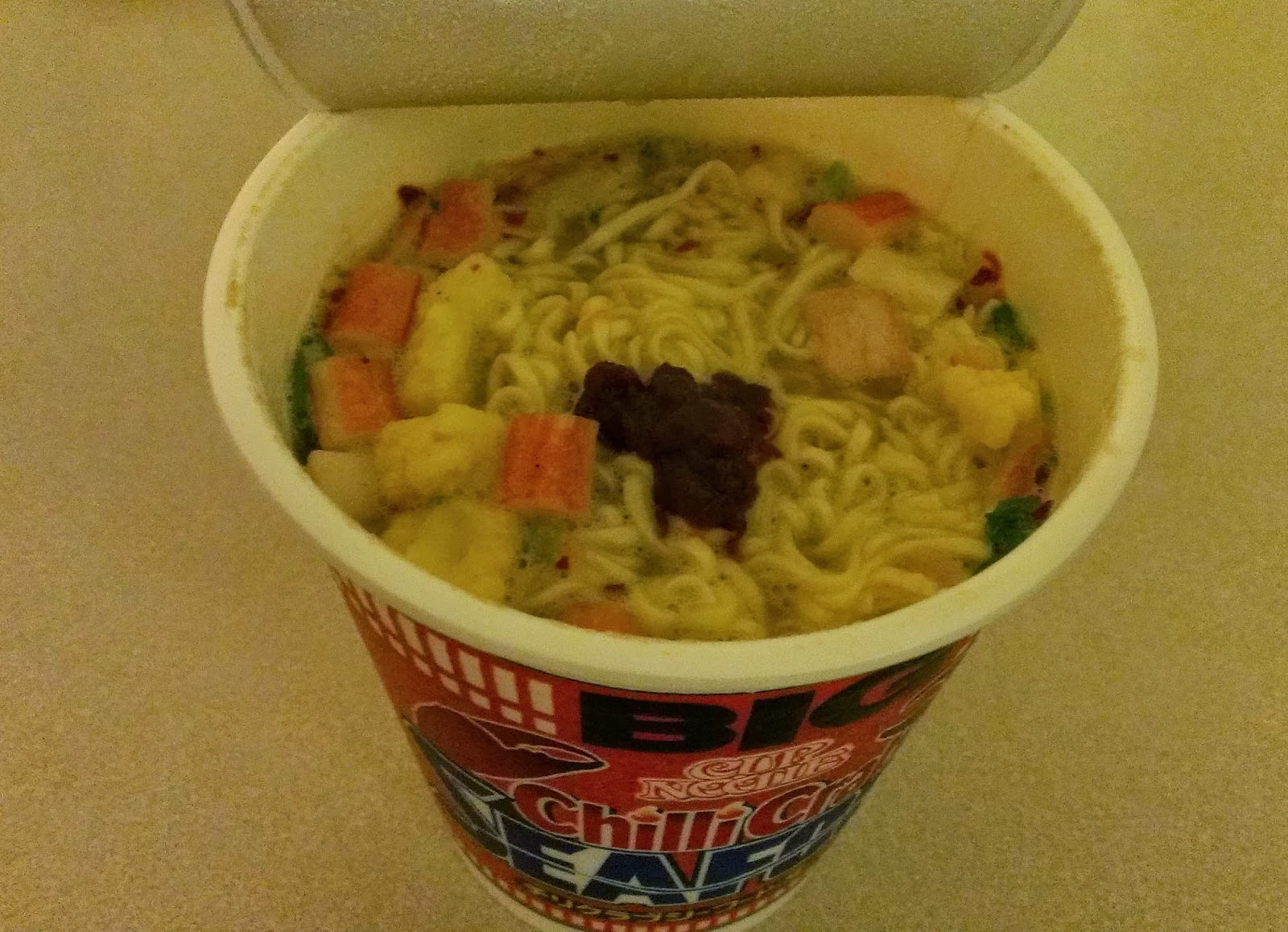 Something gooood: Cup noodles