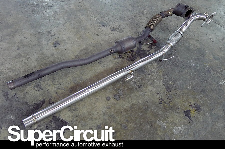 SUPERCIRCUIT Exhaust Pro Shop Volkswagen Golf 5 GTI Downpipe