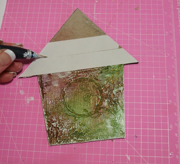 Couture Creations Birthday Bird House by Sue Smyth