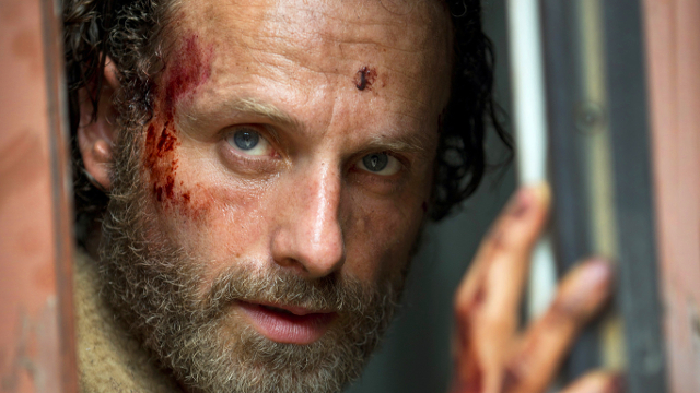 Rick Grimnes (Andrew Lincoln) en The Walking Dead 5x01 Rick Grimnes (Andrew Lincoln) en The Walking Dead 5x01