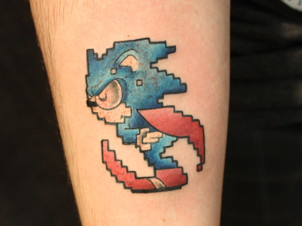 people here bashing on anime tattoos would defend video game tattoos