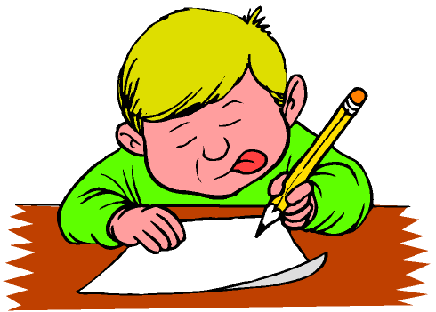 kid writing