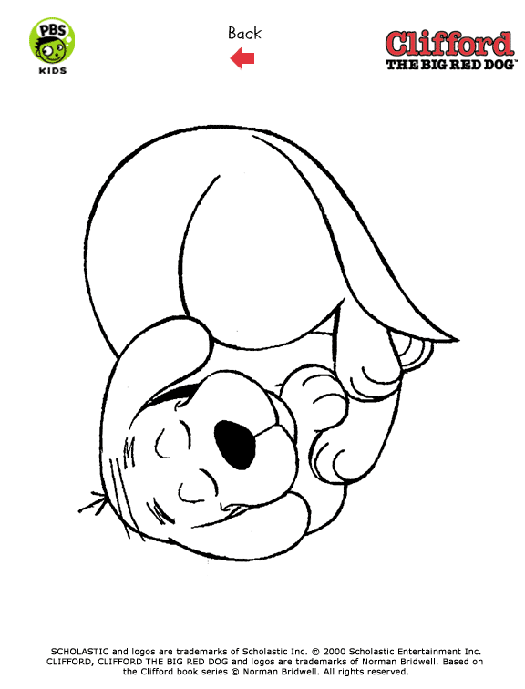 Clifford The Big Red Dog Coloring Pages Clifford The Big Red Dog Coloring Pages