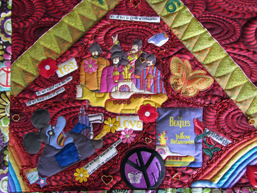 Fast Friday Fabric Challenge Yellow Submarine