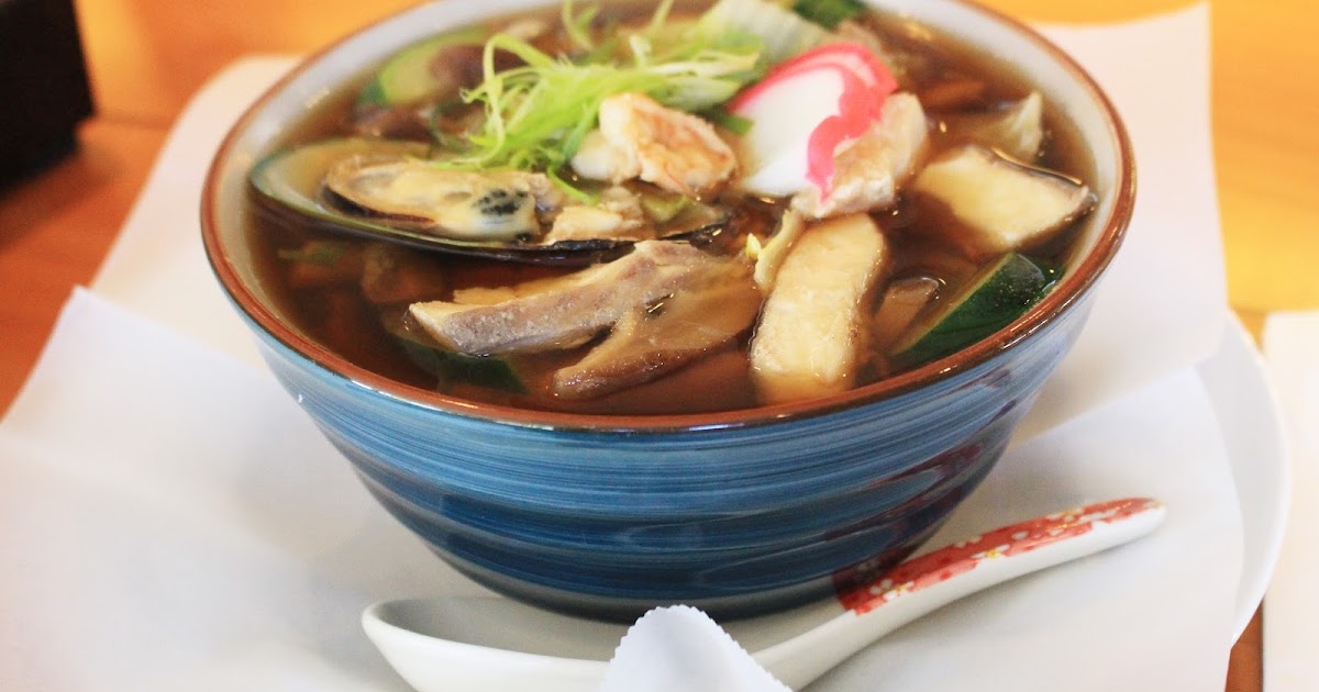 Japanese Foodie Seafood Udon and Nigiri at Kamado Sushi, Berkeley USA