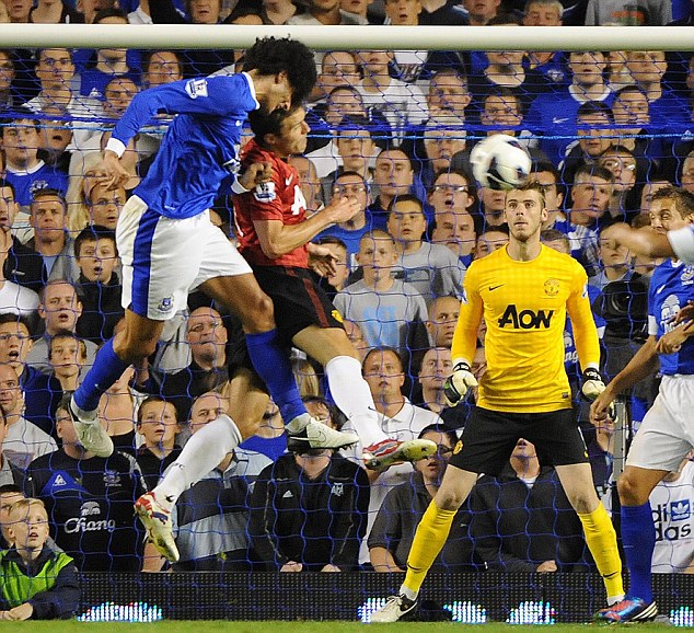 Hasil skor pertandingan Everton vs Manchester United - 21 Agustus 2012 | Liga Inggris 2012 | English Premier League 2012