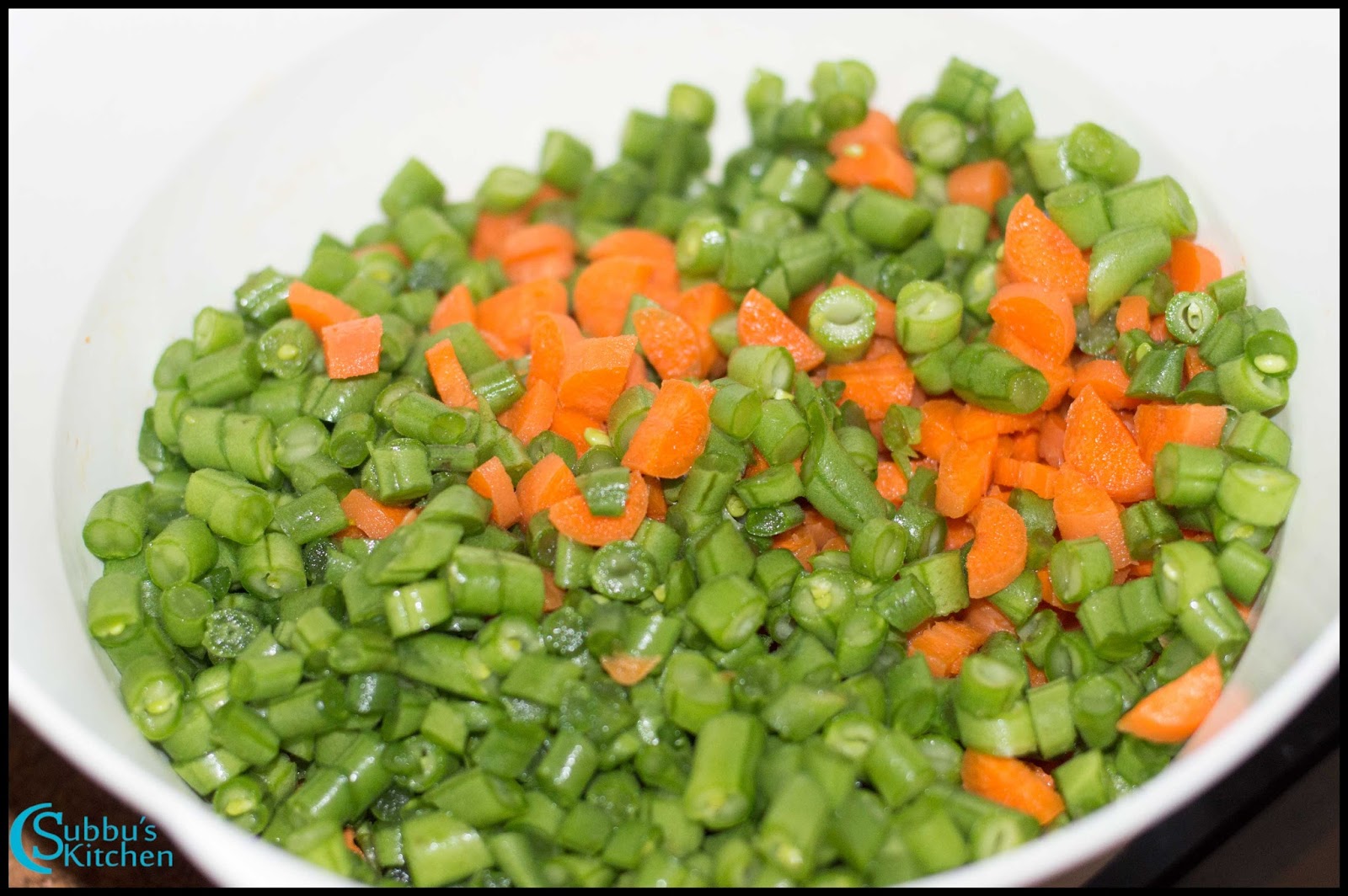 Carrot Beans Poriyal Carrot Green Beans Stir Fry Subbus Kitchen