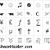 Full Collection Of Twitter, Facebook Symbols And Icons | Geeky Stuffs