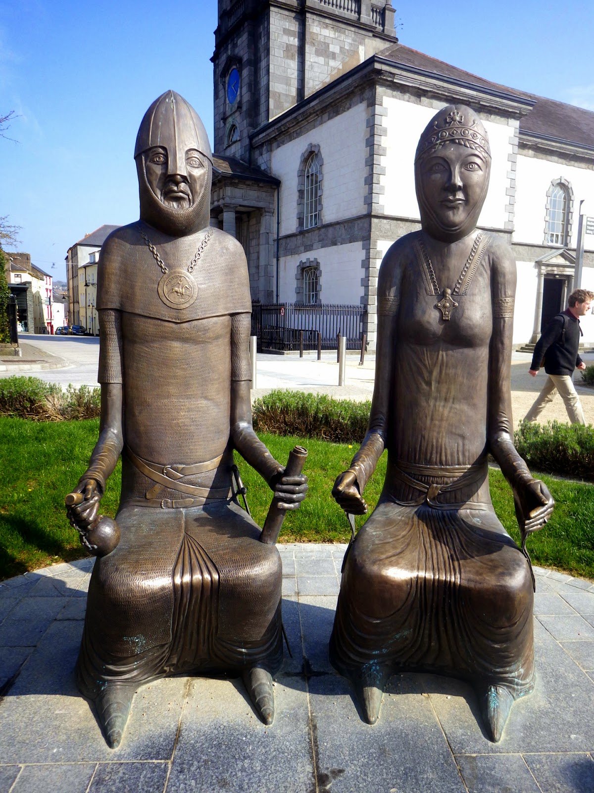 Culture, Craft & Cooking! Waterford sculptures