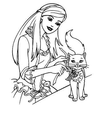 Free Coloring Sheets on Free Coloring Pages  Barbie Coloring Pages