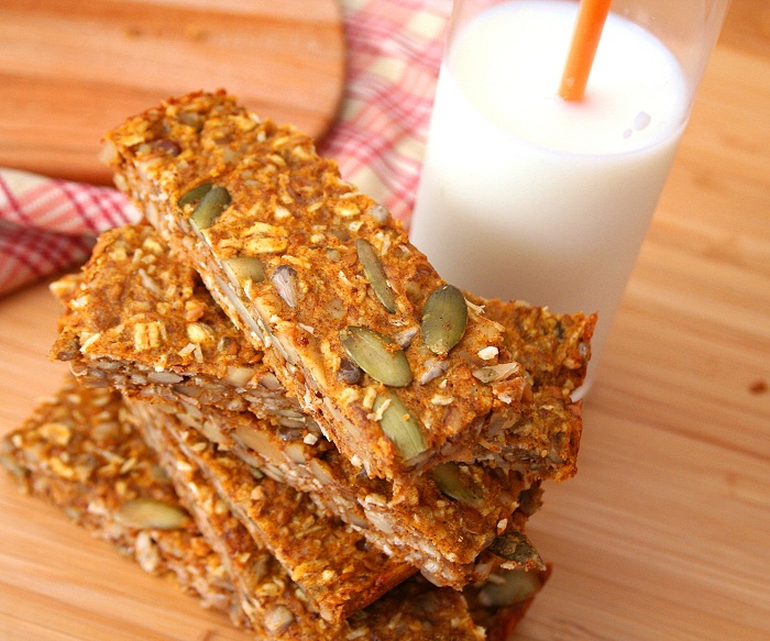 Pumpkin Spice Seed Bars (Low Carb and Gluten Free) All Day I Dream