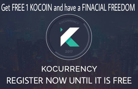 KOCURRENCY "YOUR NEXT BITCOIN"