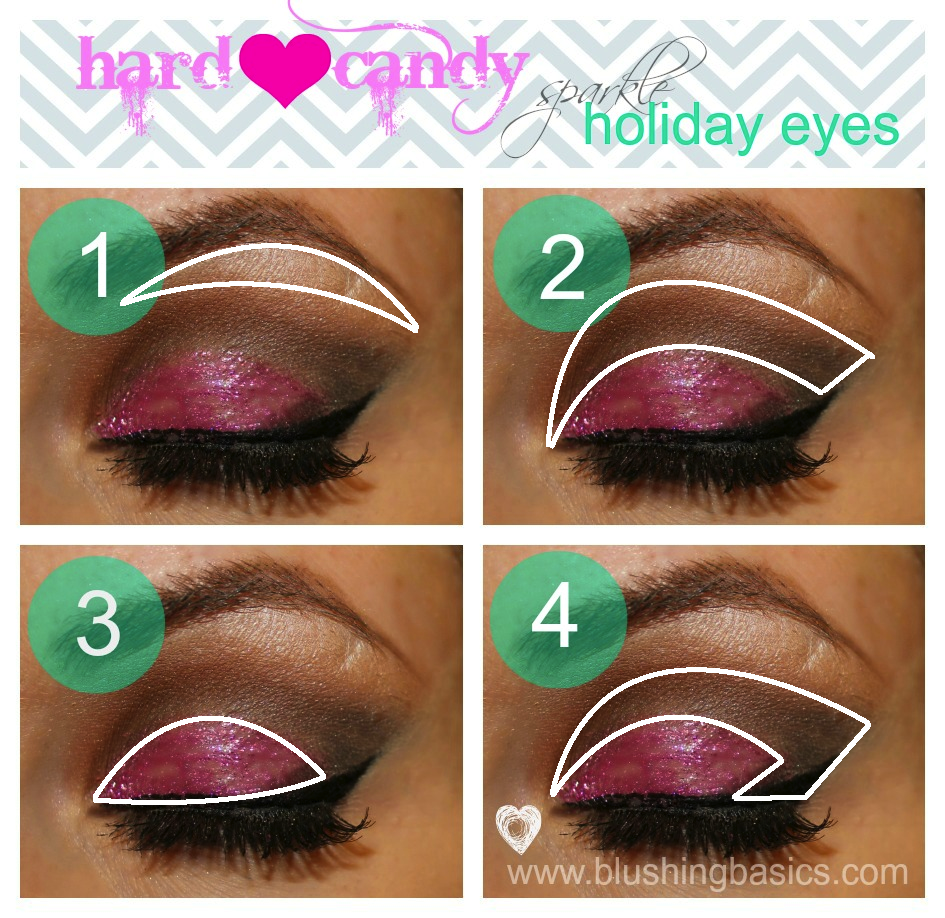blushing basics Hard Candy Glitter Eye