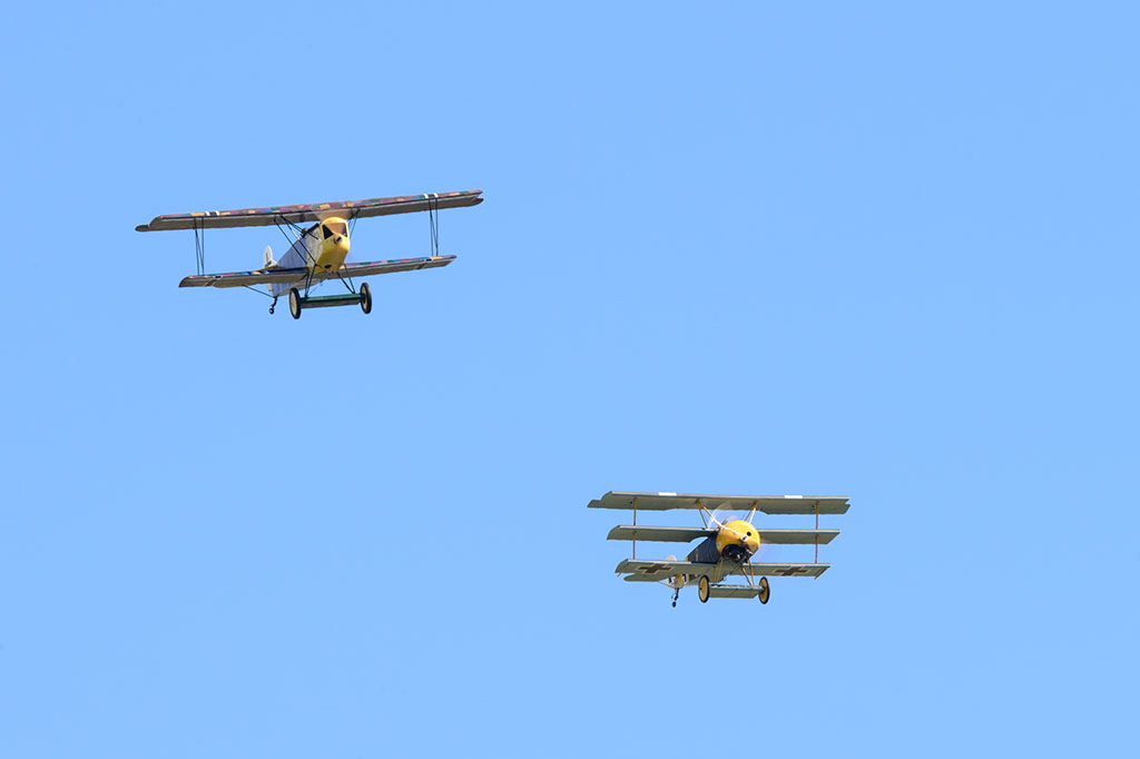 Biplanes and Triplanes Air Show