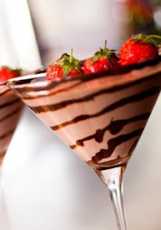 Strawberry and Chocolate Cocktail