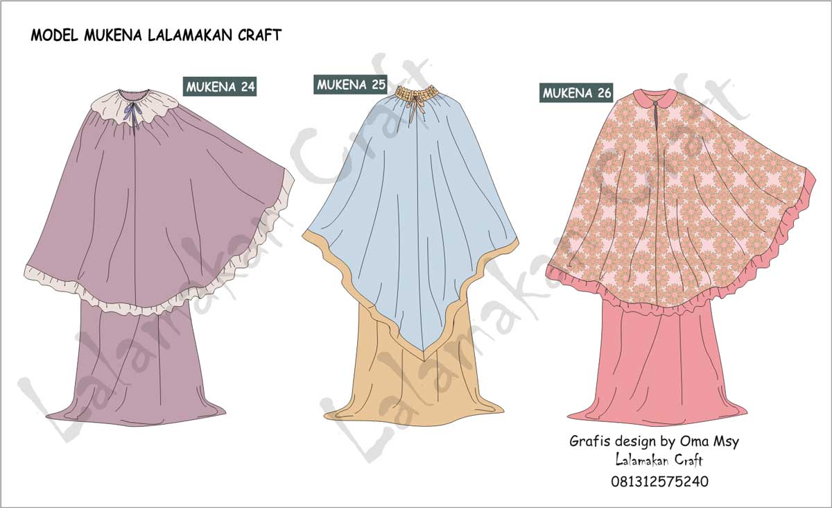 Creativity Tutorial Pesan Pola Mukena