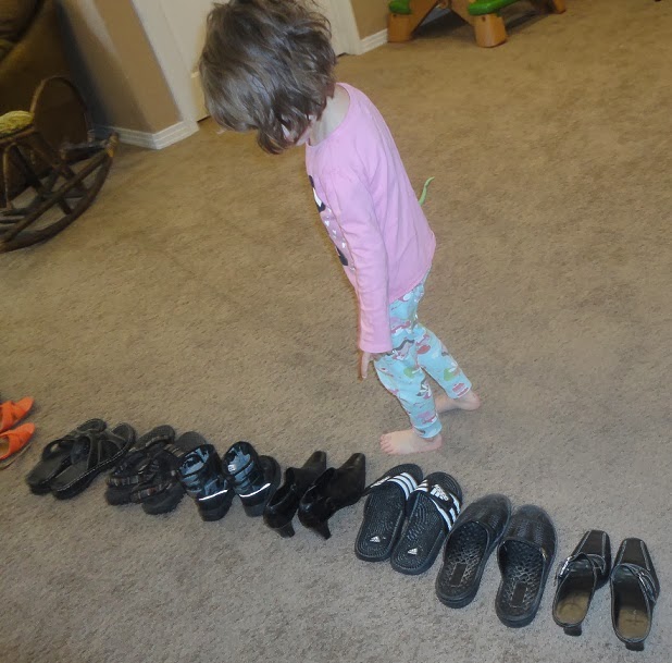 Learners in Bloom Shoes Theme in Homeschool Kindergarten