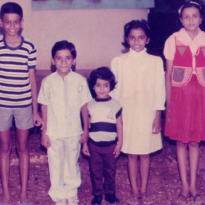 Actress Asin Thottumkal Childhood Pics - MERE PIX