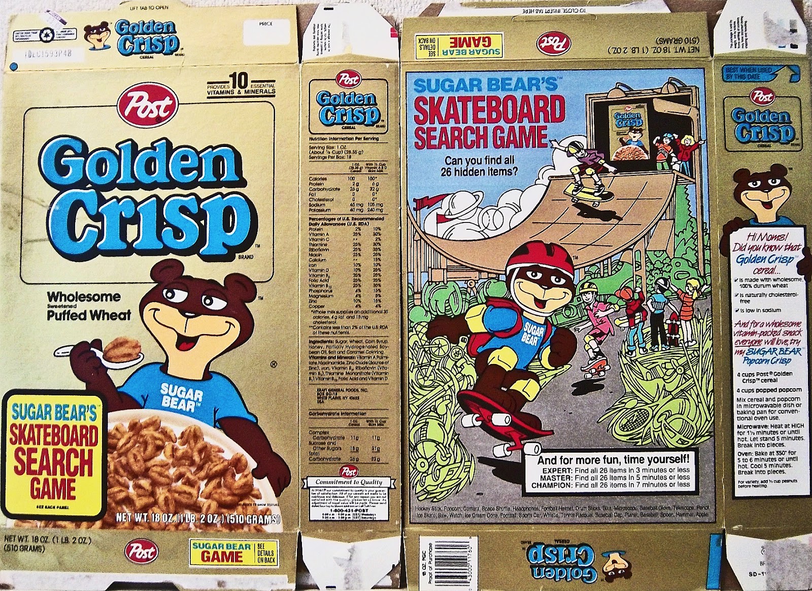 Cereal Box Price Guide Cereal Box Collecting by Pez Outlaw Post Cereal box price guide