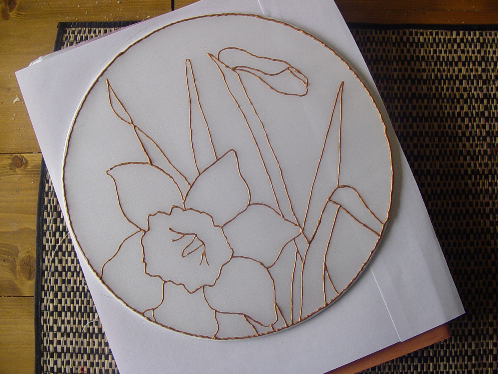 40 days of Crafts Silk Painting