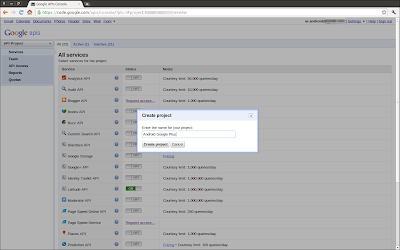 Apply your own Google+ API key Apply your own Google+ API key