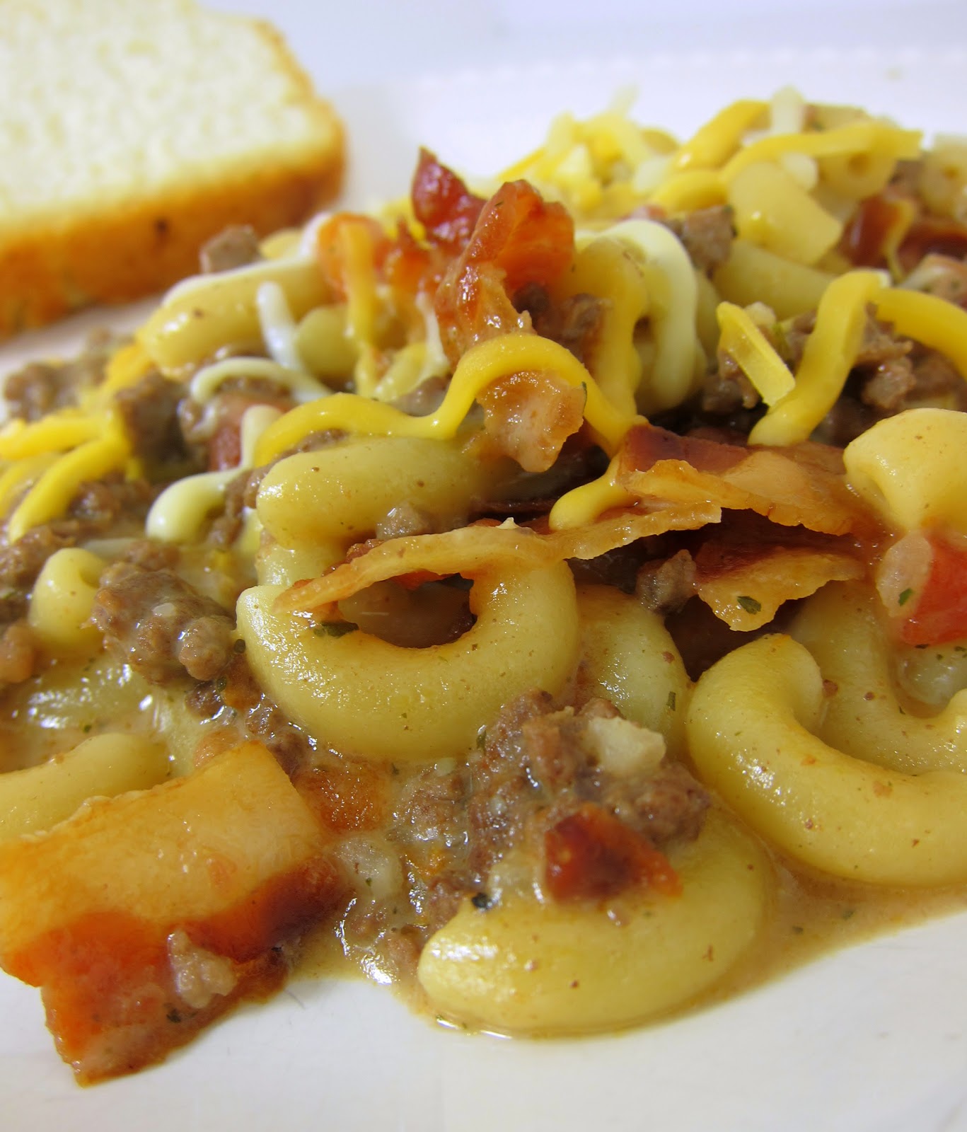 Bacon Cheeseburger Pasta Plain Chicken