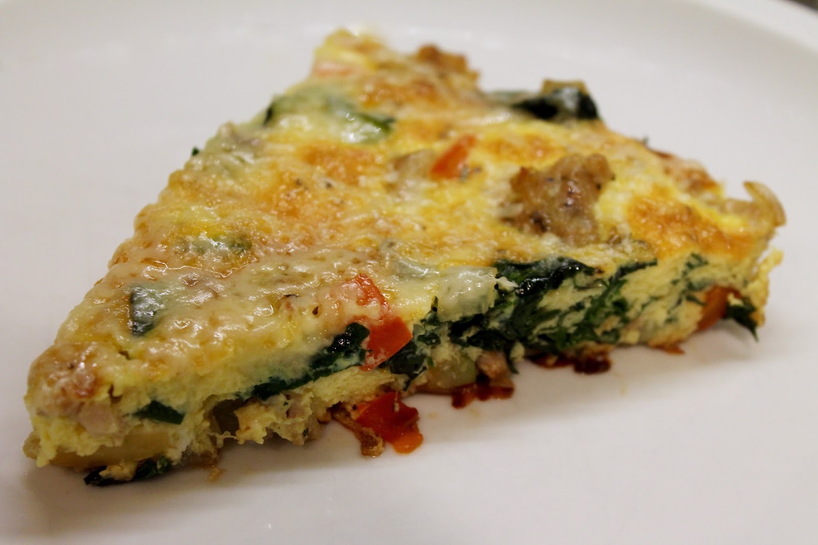 Cook In / Dine Out Sausage, Vegetable and Gruyere Frittata