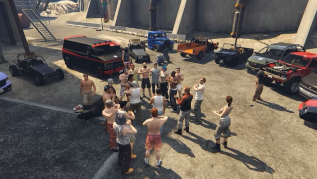Games Network Grand Theft Auto 5 Online S 30 Player Fight Club