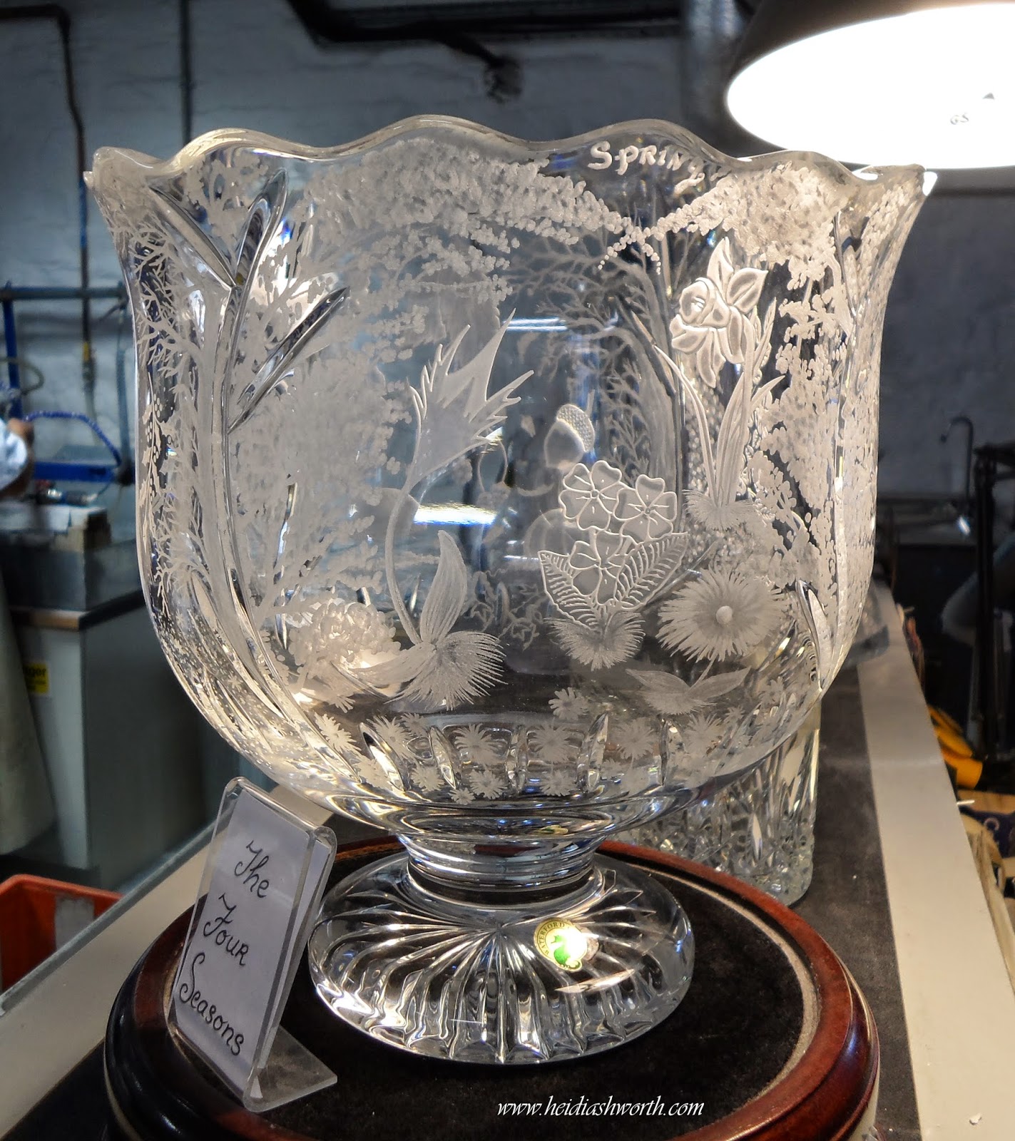 DUNHAVEN PLACE My Trip To Ireland Day Three How Waterford Crystal Is Made