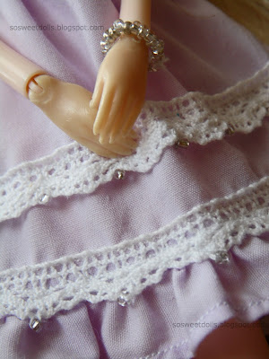 pink lolita dress for pullip dal blythe dolls