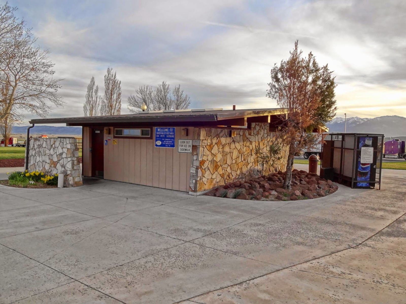 Treasure Valley Treats and Tragedies Baker Valley Rest Area