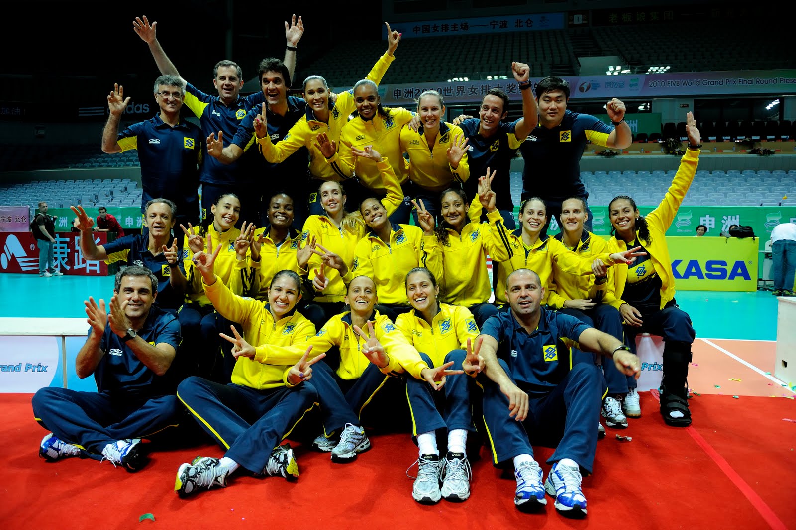 Seleção Brasileira Feminina de Vôlei enfrentará Sérvia e Turquia no Mundial