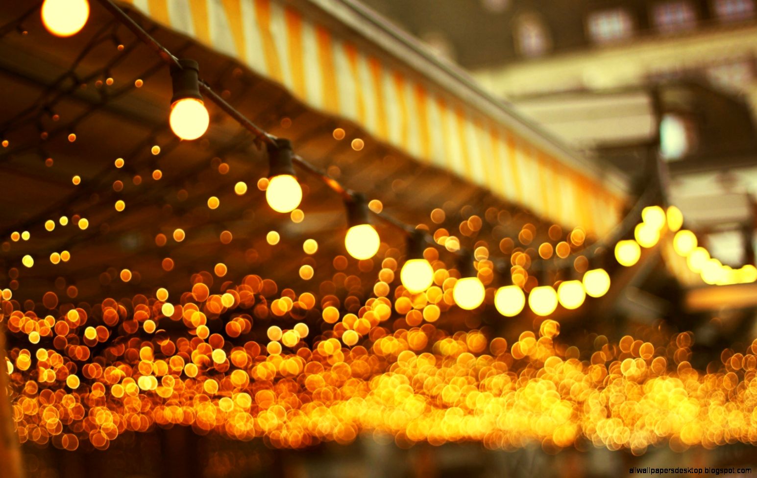 City Light Bulbs Lamps Bokeh Hd Wallpaper
