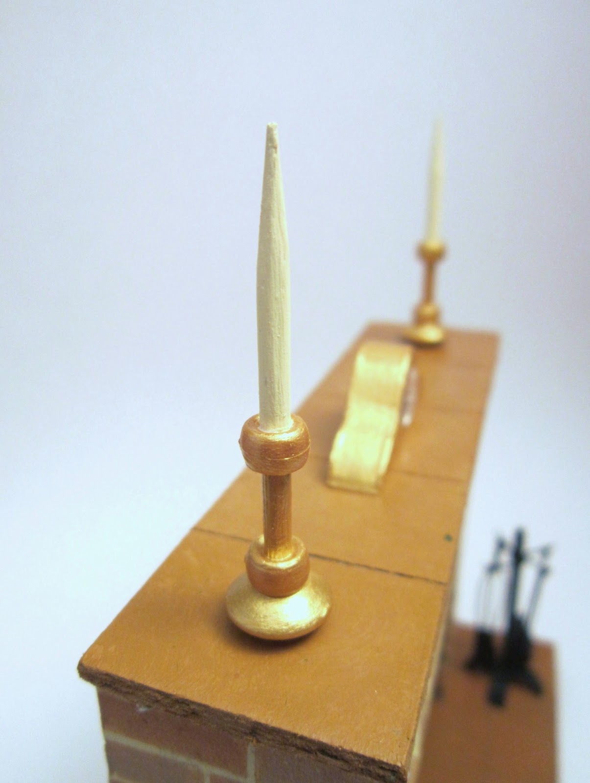 The CraftArty Kid (Old blog) Miniature Candlesticks
