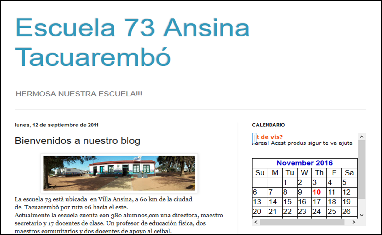 Blog  anterior