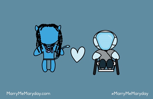 Ilustração: Pedido de Casamento ao Estilo Geek Ilustração: Pedido de Casamento ao Estilo Geek