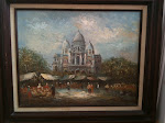 L. A. Burnett, The Basilica of the Sacred Heart of Paris (Montmartre)! 16 x 20 inches