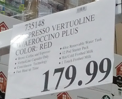 Deal for the Nespresso Vertuoline With Aeroccino Plus at Costco