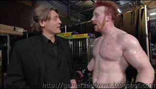 Sheamus and William Regal share a moment on WWE raw held on 05/11/2012