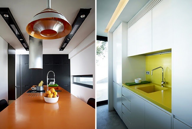 Living in DesignLand: COLOR EN COCINAS