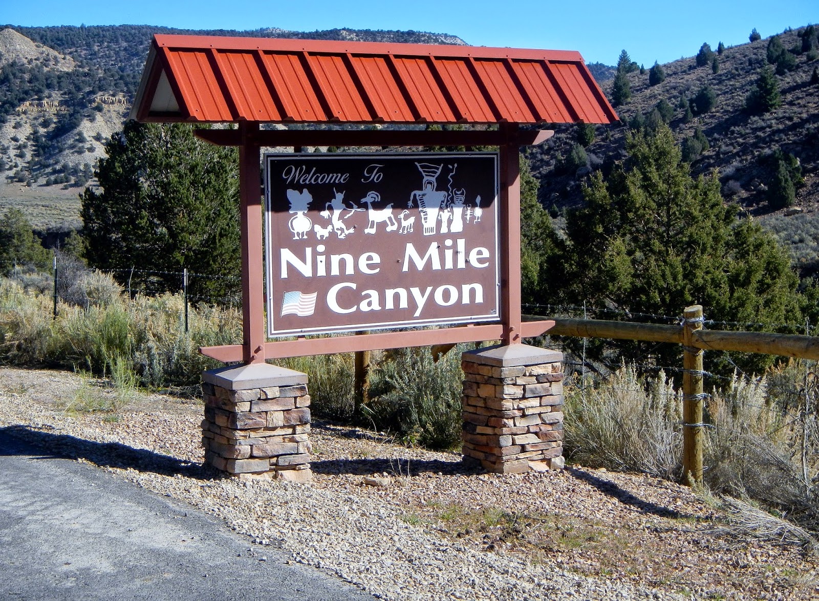 The Southwest Through Wide Brown Eyes Early Fall at Nine Mile Canyon