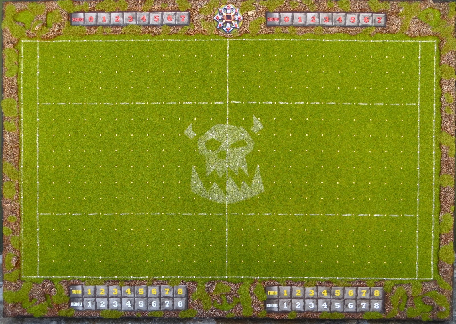 Painted static grass updated : r/bloodbowl