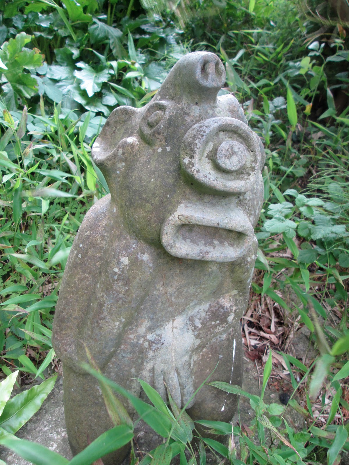 Vicious Imagery Surrealist sculpture garden at Farley Farm House