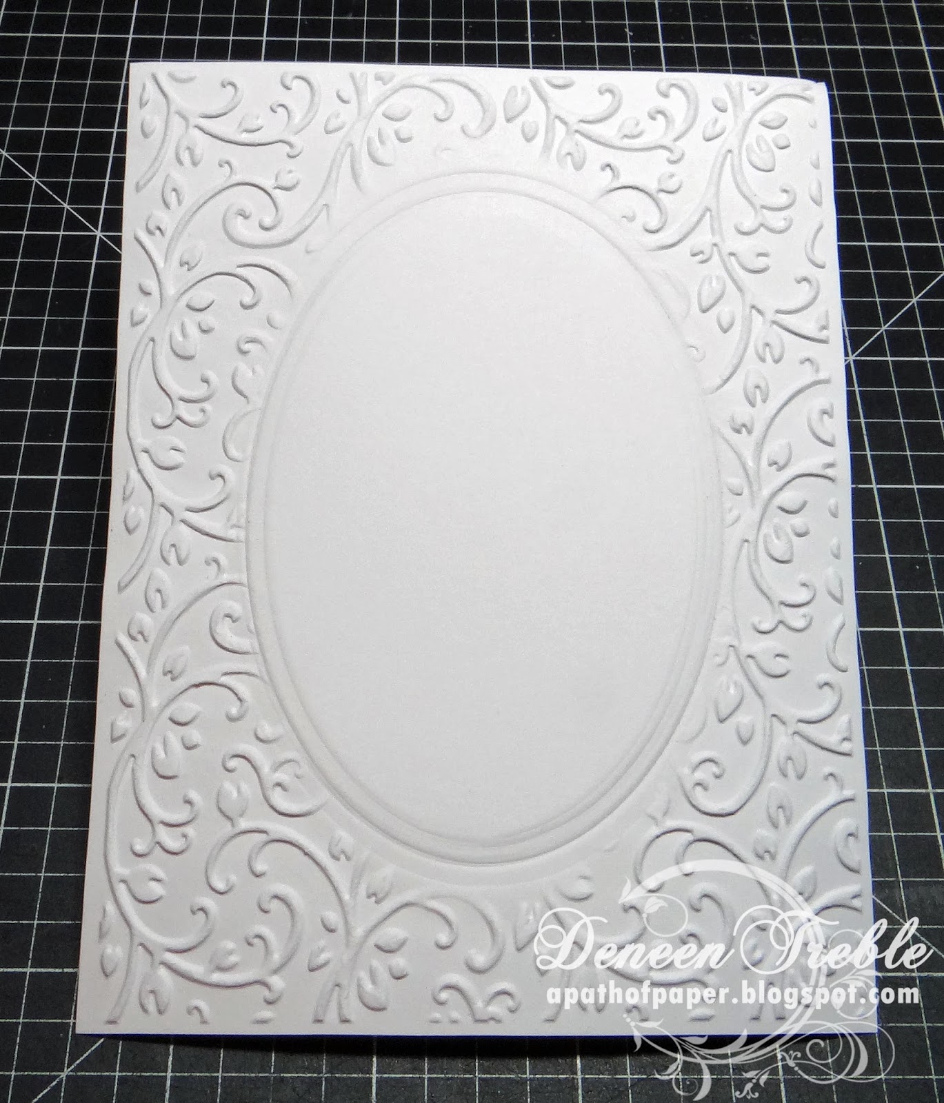 A Path of Paper: Inspired Stamps: Embossing Techniques using the
