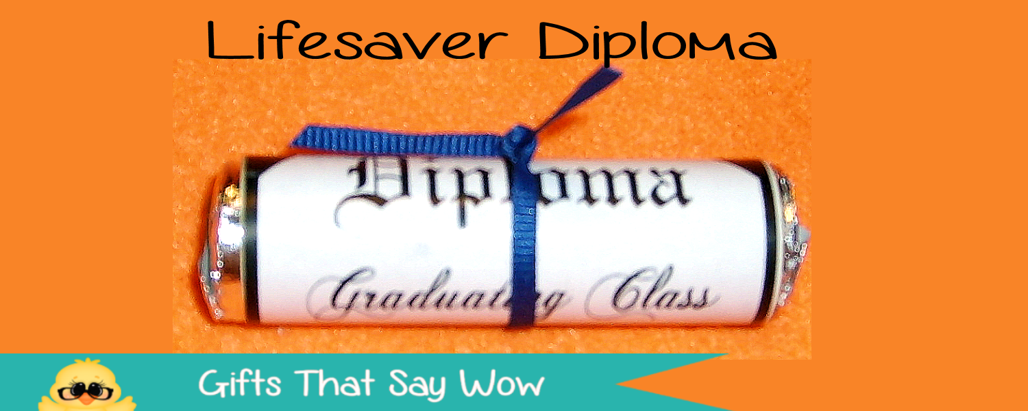 GIFTS THAT SAY WOW Fun Crafts and Gift Ideas Lifesaver Candy Roll