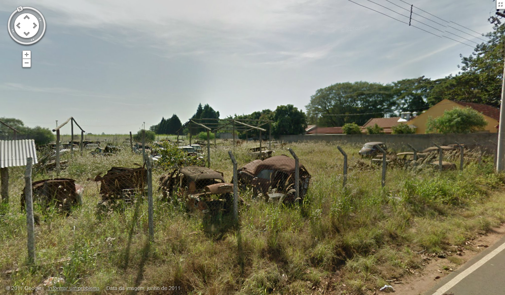 Ferro velho de Santa barbara d` Oeste pelo google street view | Outlaw