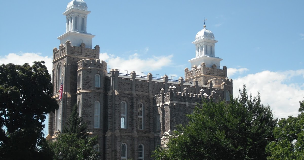 Historic LDS Architecture Logan Temple