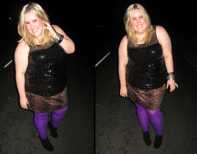 80's leopard print outfit